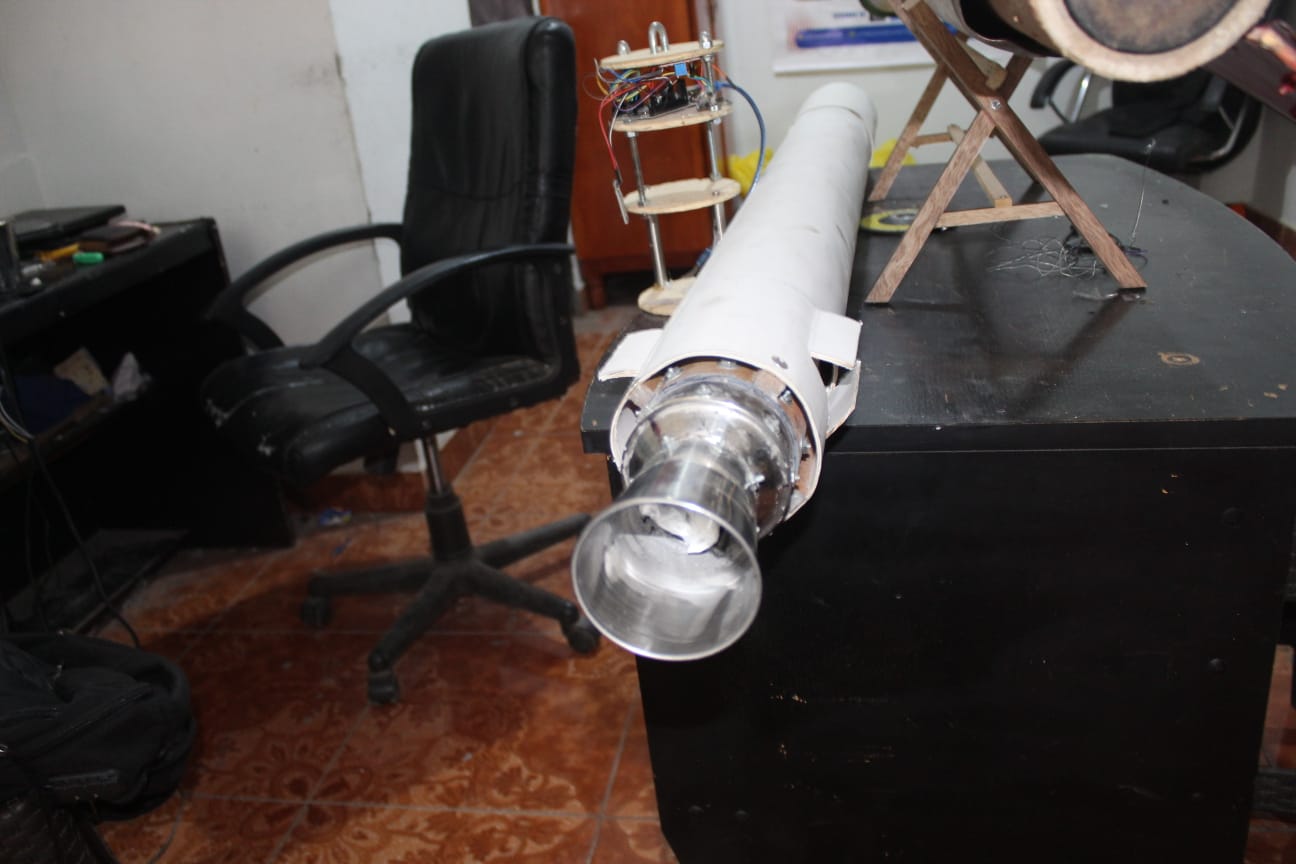 Configuración experimental del JICAAT IV