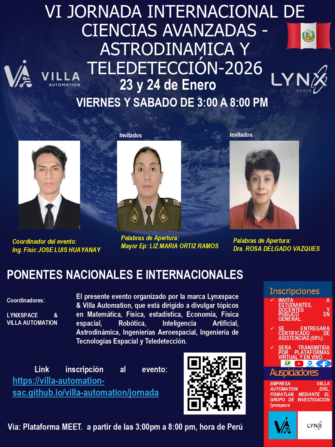 Poster Ponentes Internacionales