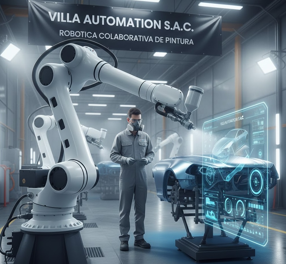 Robot colaborativo pintor